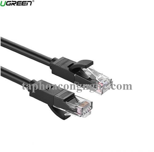 Ugreen 20158 0.5M màu đen cáp mạng cat6 utp gigabit nw102 30020158